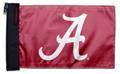 Alabama A  Red11"x17" Forever Wave Flag for Jeep Wrangler JL 2-Door 2018-Present