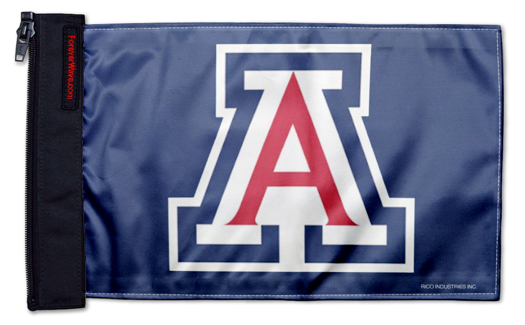 Arizona 11"x17" Forever Wave Flag for Bronco