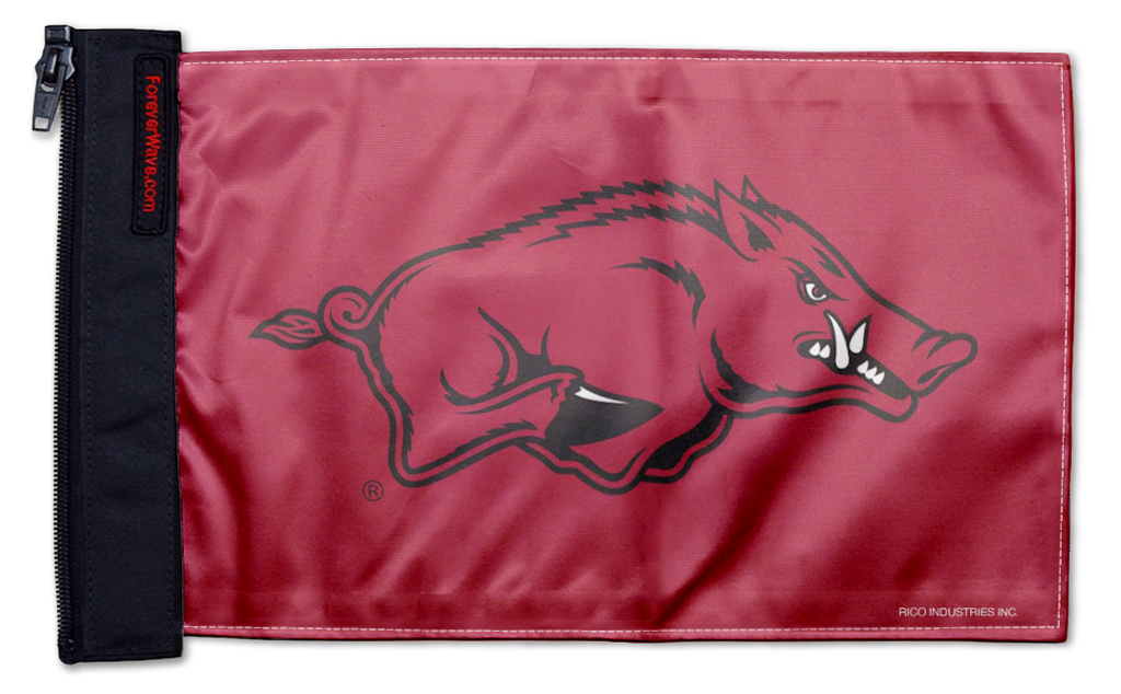 Arkansas 11"x17" Forever Wave Flag for Jeep Wrangler TJ 1996-2006
