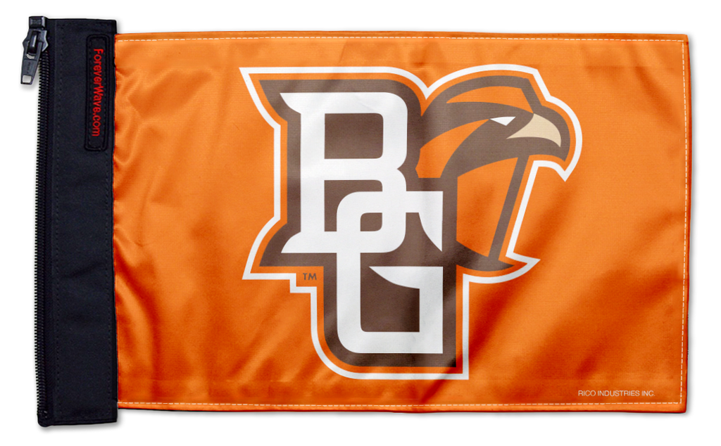 Bowling Green 11"x17" Forever Wave Flag for Jeep Wrangler TJ 1996-2006