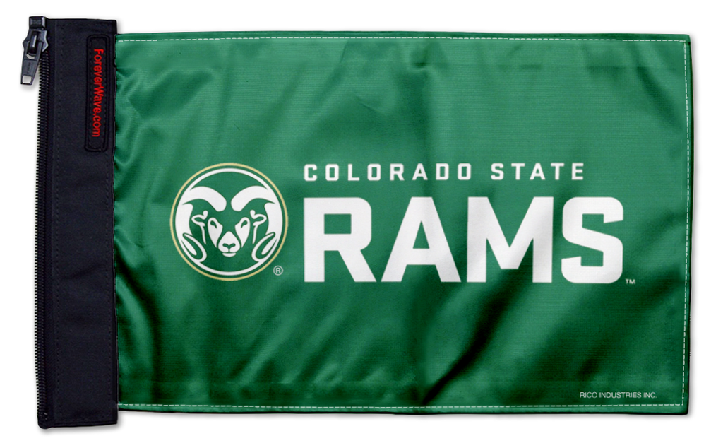 Colorado State 11"x17" Forever Wave Flag for Jeep Wrangler TJ 1996-2006