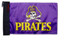 East Carolina 11"x17" Forever Wave Flag for Boats