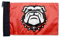 Georgia Bulldog 11"x17" Forever Wave Flag for Jeep Wrangler YJ 1986-1995