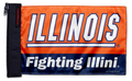 Illinois 11"x17" Forever Wave Flag for Golf Carts