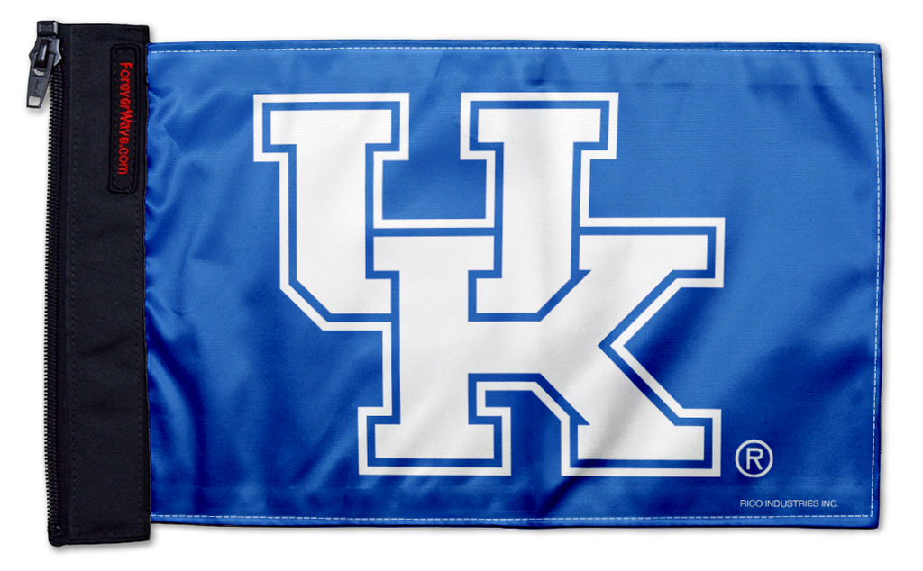 Kentucky 11"x17" Forever Wave Flag for Jeep Wrangler JLU 4-Door 2018-Present