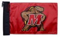 Maryland Terrapins 11"x17" Forever Wave Flag for Jeep Wrangler LJ 2003-2006