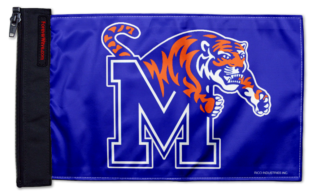 Memphis 11"x17" Forever Wave Flag for Jeep Wrangler TJ 1996-2006