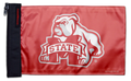 Mississippi State 11"x17" Forever Wave Flag for Jeep Wrangler LJ 2003-2006