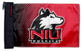 Northern Illinois 11"x17" Forever Wave Flag for Jeep Wrangler LJ 2003-2006
