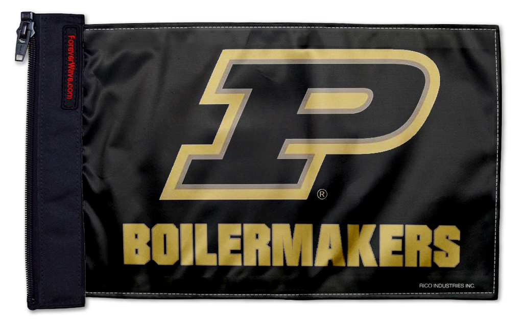 Purdue 11"x17" Forever Wave Flag for Jeep Wrangler JL 2-Door 2018-Present