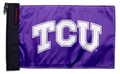 TCU 11"x17" Forever Wave Flag for Jeep Wrangler LJ 2003-2006