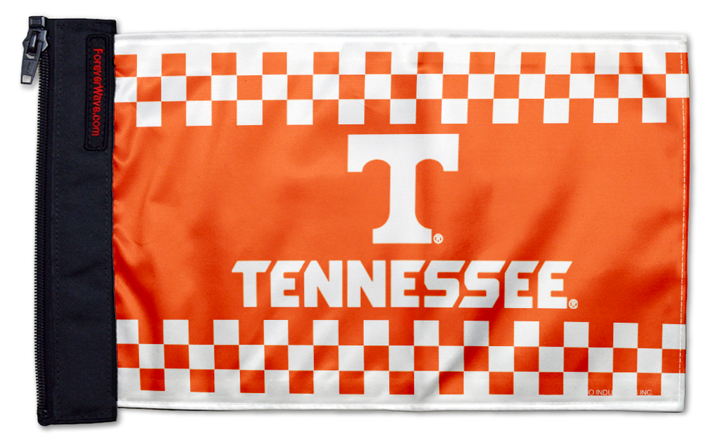 Tennessee 11"x17" Forever Wave Flag for Jeep Wrangler JLU 4-Door 2018-Present