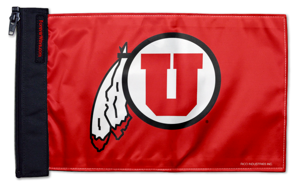 Utah 11"x17" Forever Wave Flag for Jeep Wrangler TJ 1996-2006
