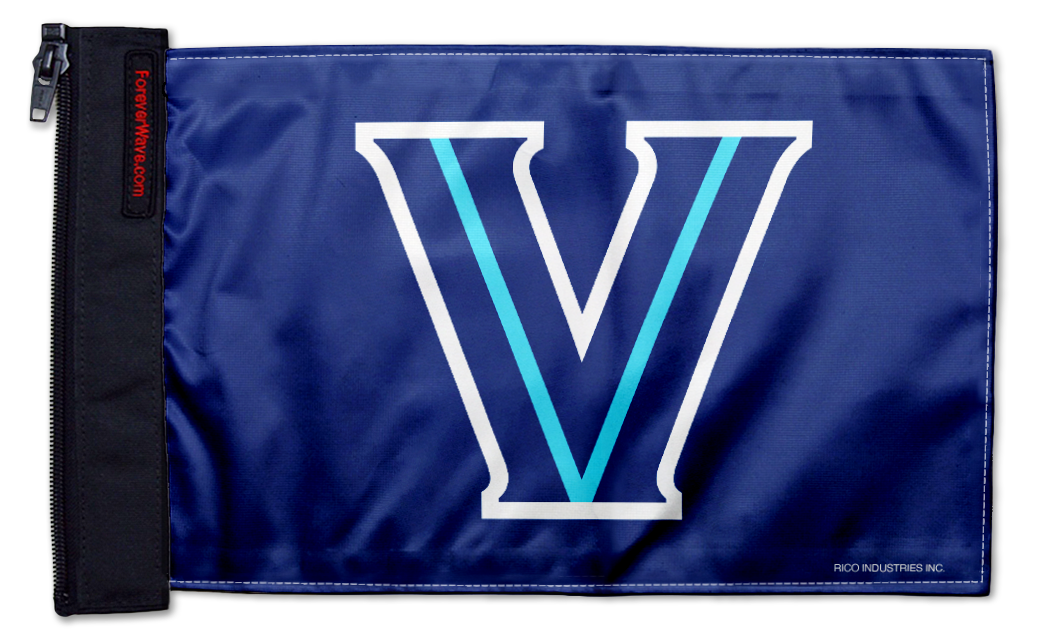 Villanova 11"x17" Forever Wave Flag for Jeep Wrangler TJ 1996-2006