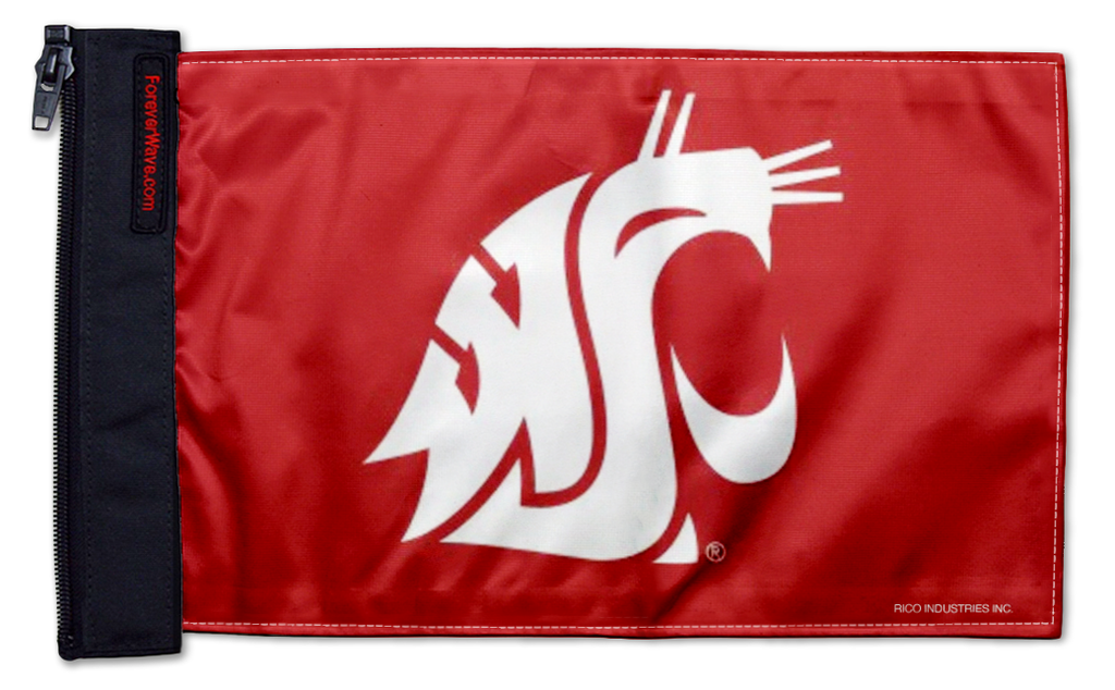 Washington State 11"x17" Forever Wave Flag for Jeep Wrangler JLU 4-Door 2018-Present