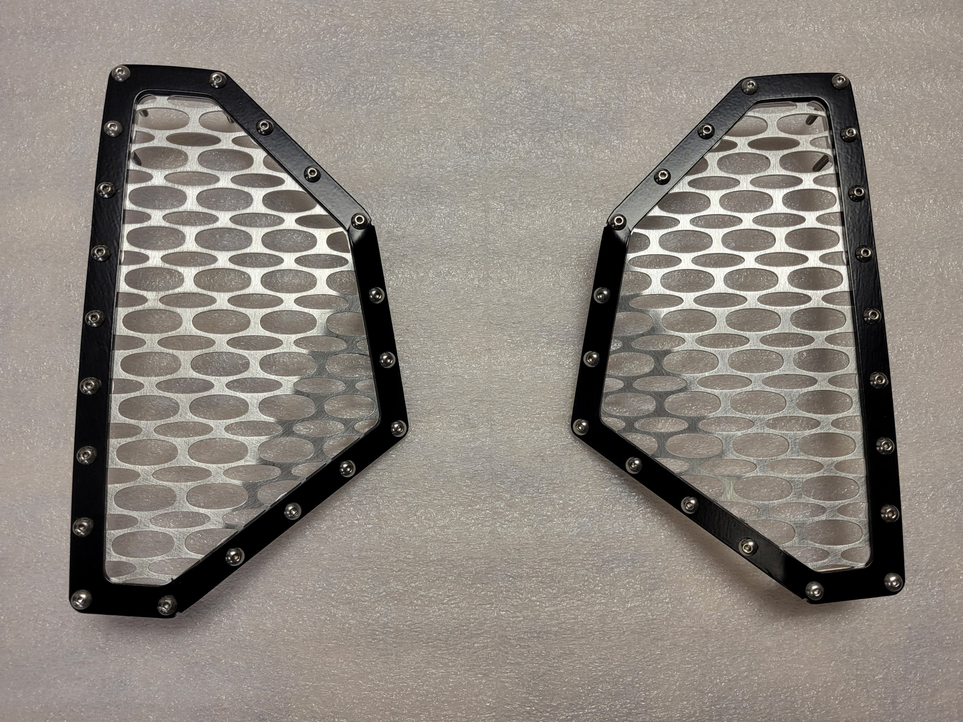 Can Am X3 Rear Grilles