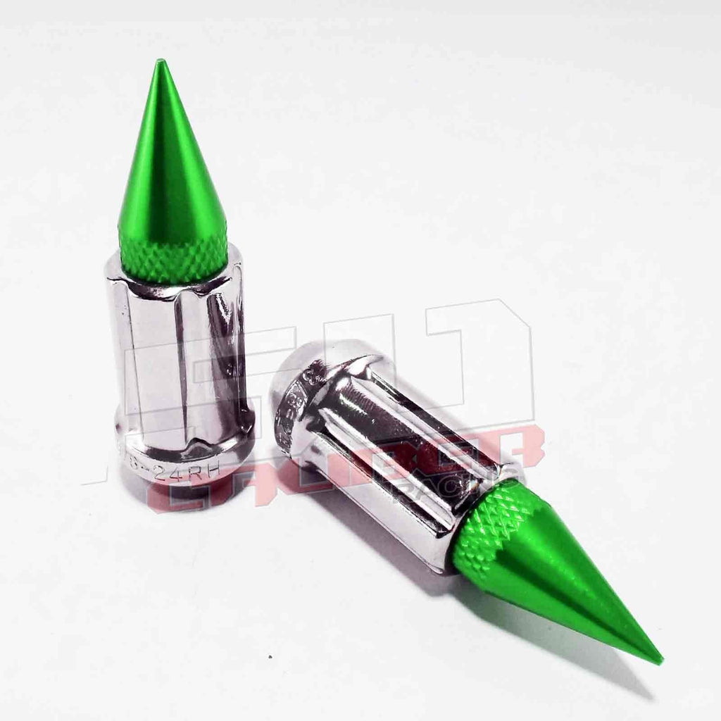 12 x 1.25 mm Chrome Spiked Lug Nuts - 16 Pack