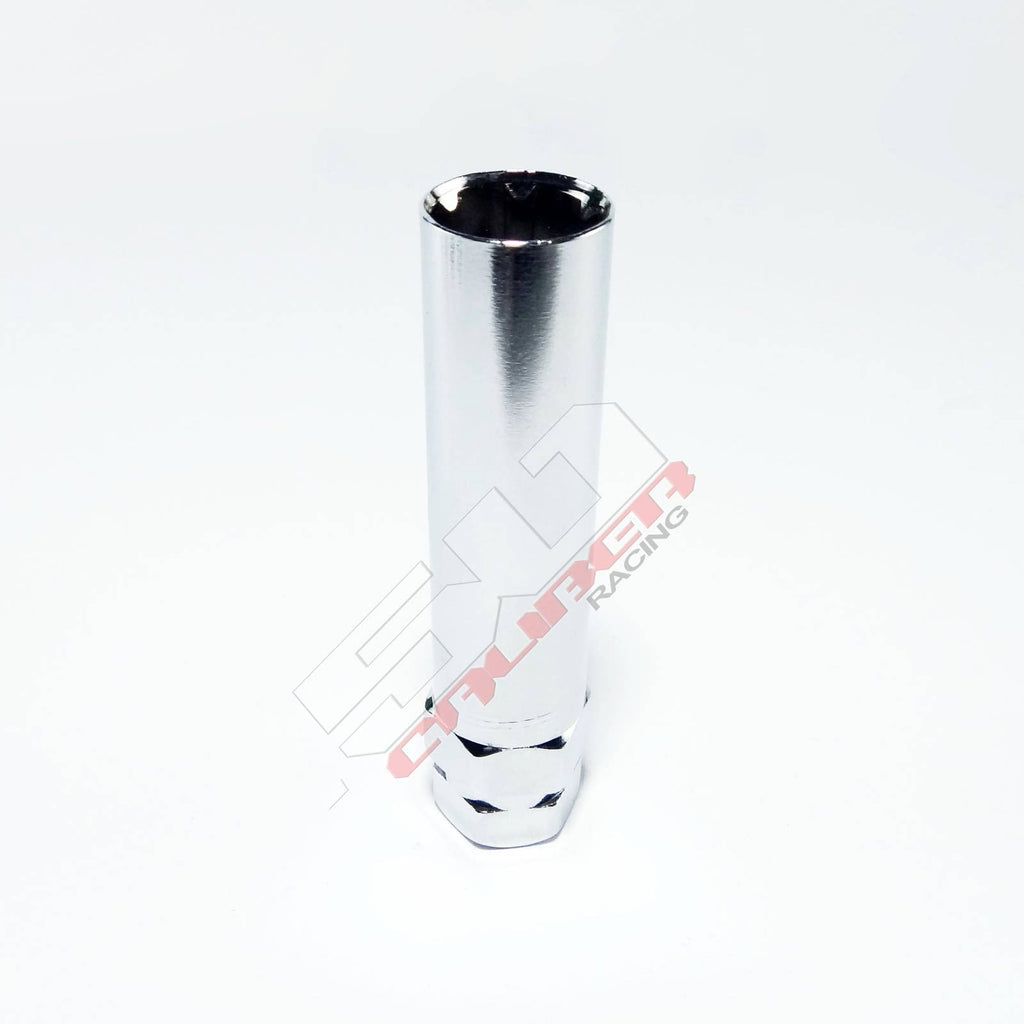 12 x 1.5 mm Chrome Spiked Lug Nuts Anodized - 16 Pack