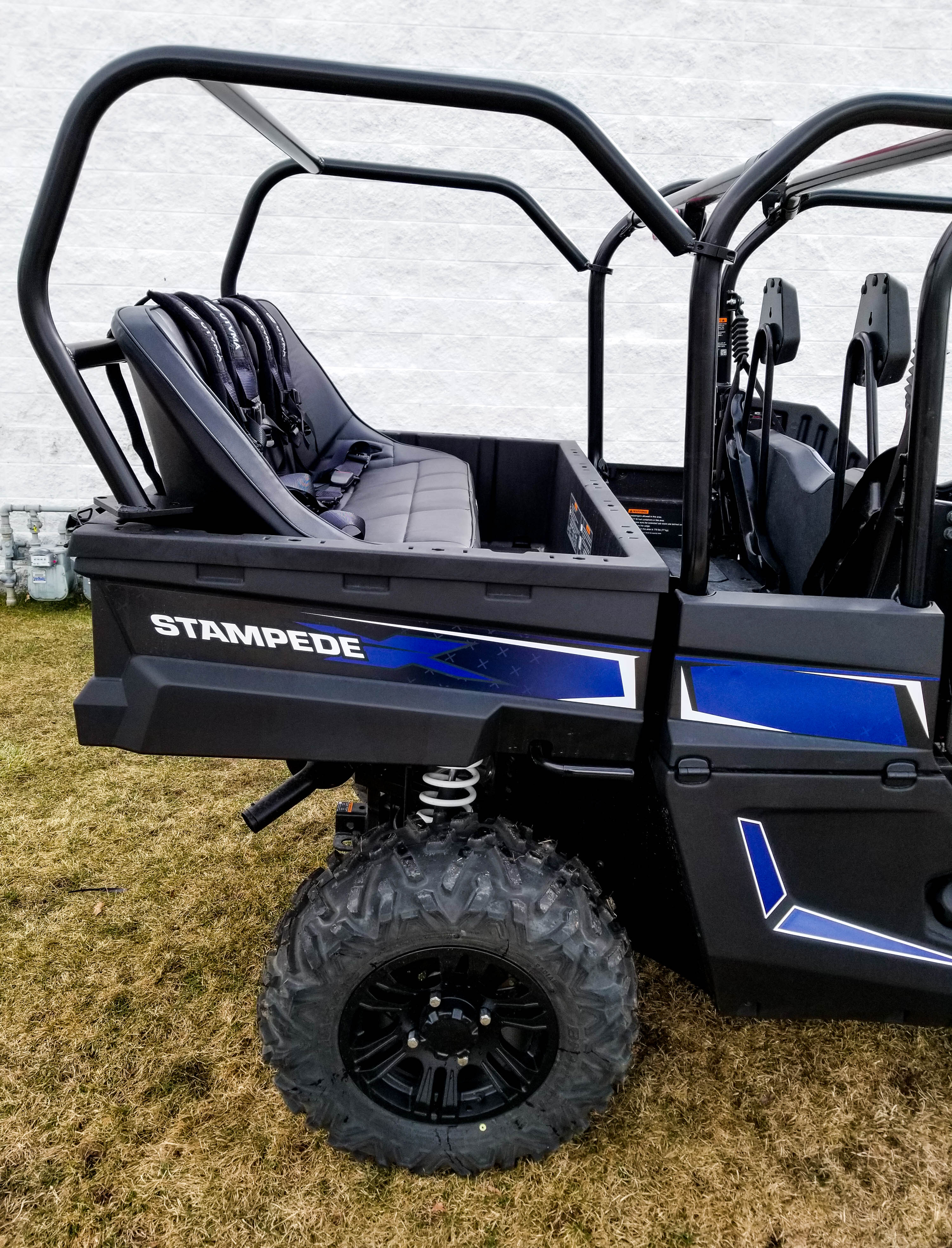 Textron Stampede 4 Back Seat and Roll Cage Kit (2018-2021)