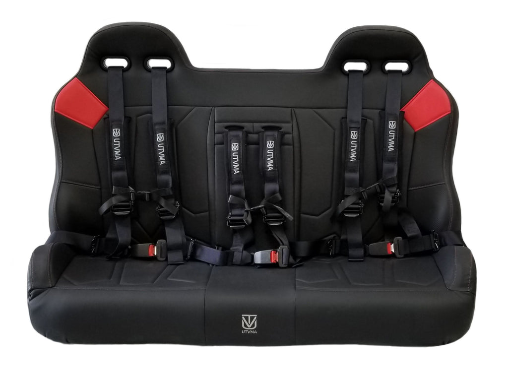 General 1000 Rear Bench Seat W Harnesses (2017+)
