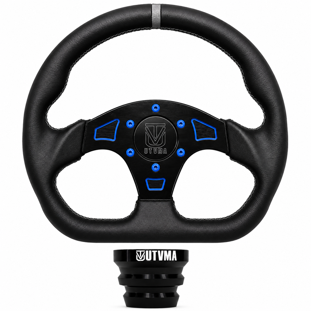 UTVMA DriftX Leather Steering Wheel With Hub
