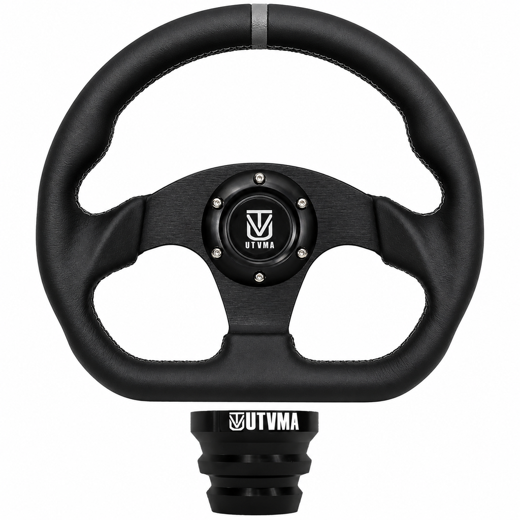 UTVMA DriftX Leather Steering Wheel With Hub