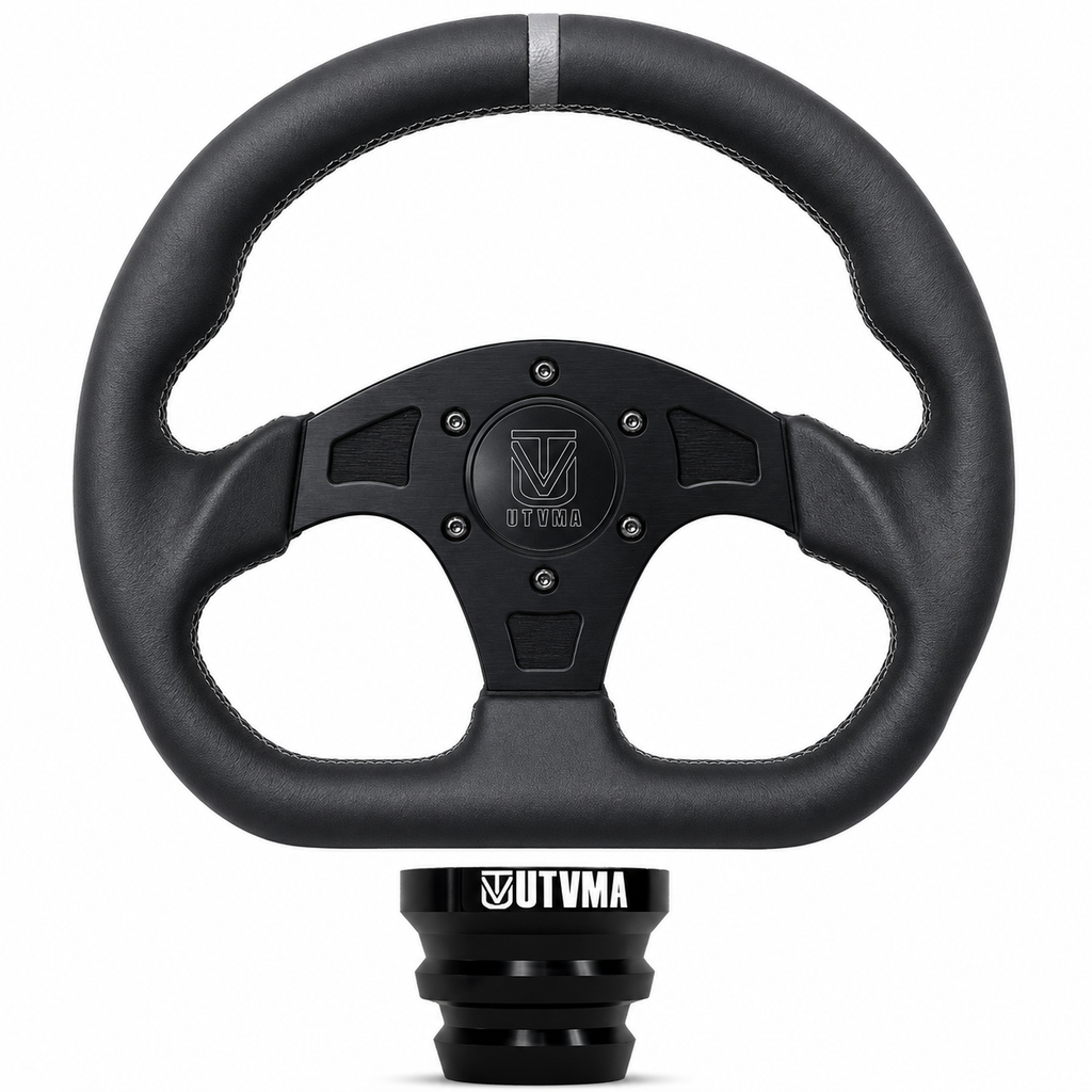 UTVMA DriftX Leather Steering Wheel With Hub