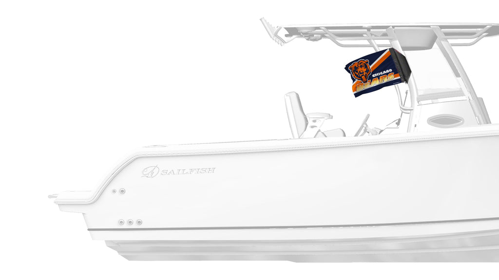 Chicago Bears 11"x17" Forever Wave Flag