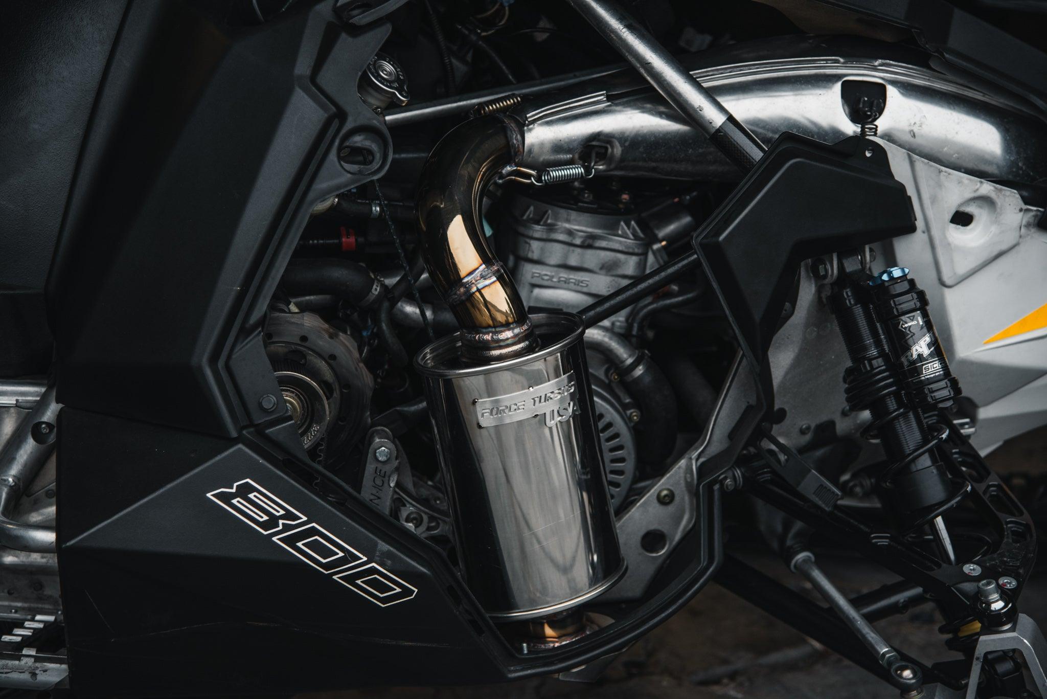 Polaris 800 Tuned Mountain Exhaust