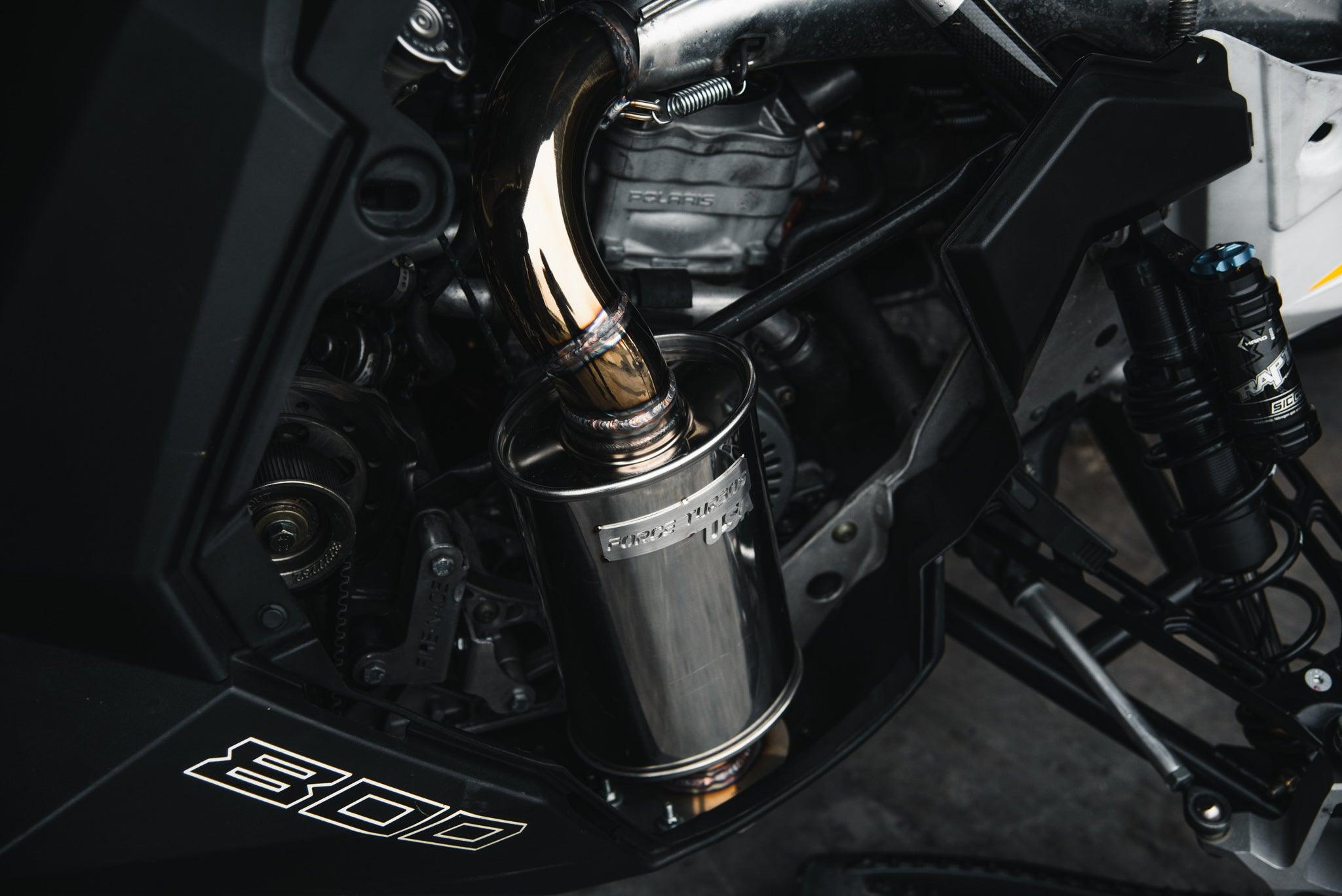 Polaris 800 Tuned Mountain Exhaust