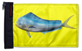 Dolphin 12"x18" Forever Wave Flag for Jeep Wrangler YJ 1986-1995