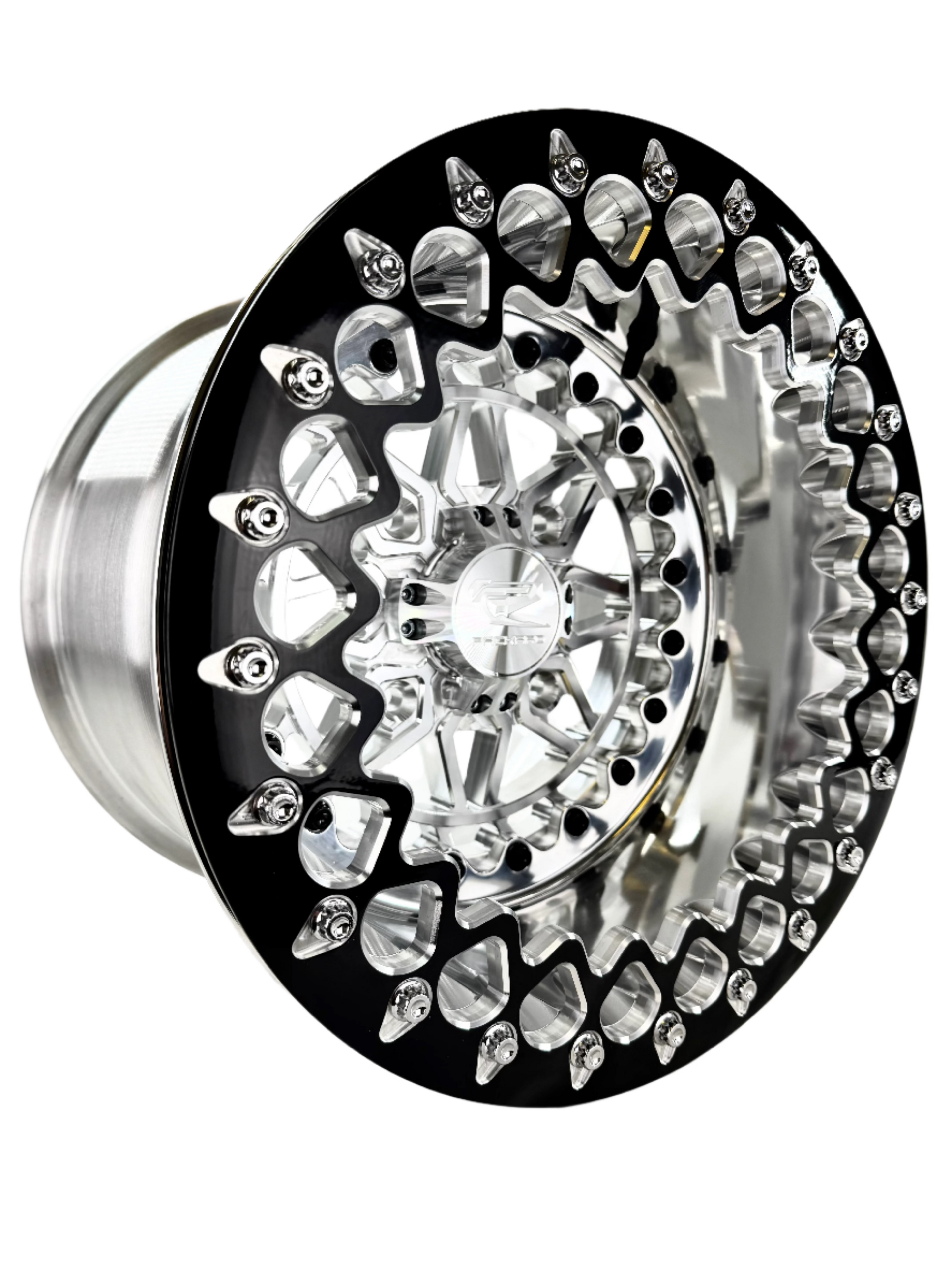 Apollo - FF Forged Polished Beadlock - Silver
