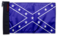 Confederate Blue 12"x18" Forever Wave Flag for Jeep Wrangler JKU 4-Door 2007-2018