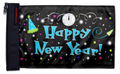 Happy New Year 12"x18" Forever Wave Flag for Jeep Wrangler CJ-7 and CJ-8 1976-1986