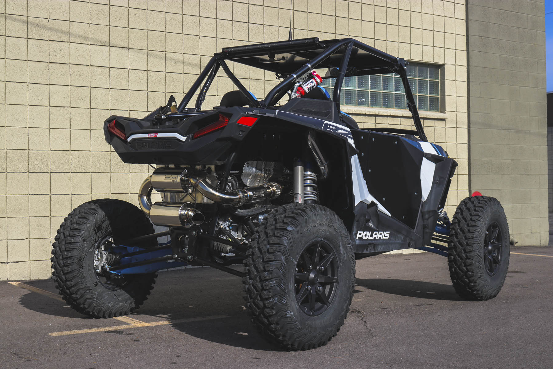 Polaris RZR 3" Full Turbo Back Exhaust