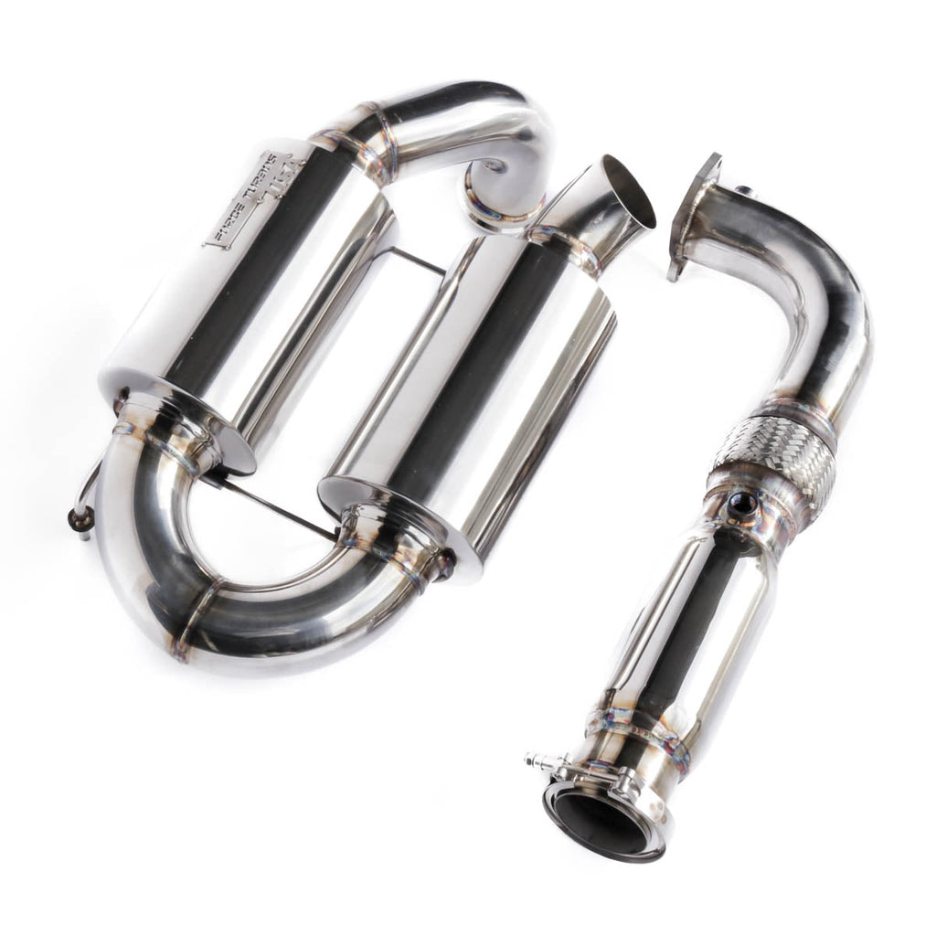 Polaris RZR 3" Full Turbo Back Exhaust