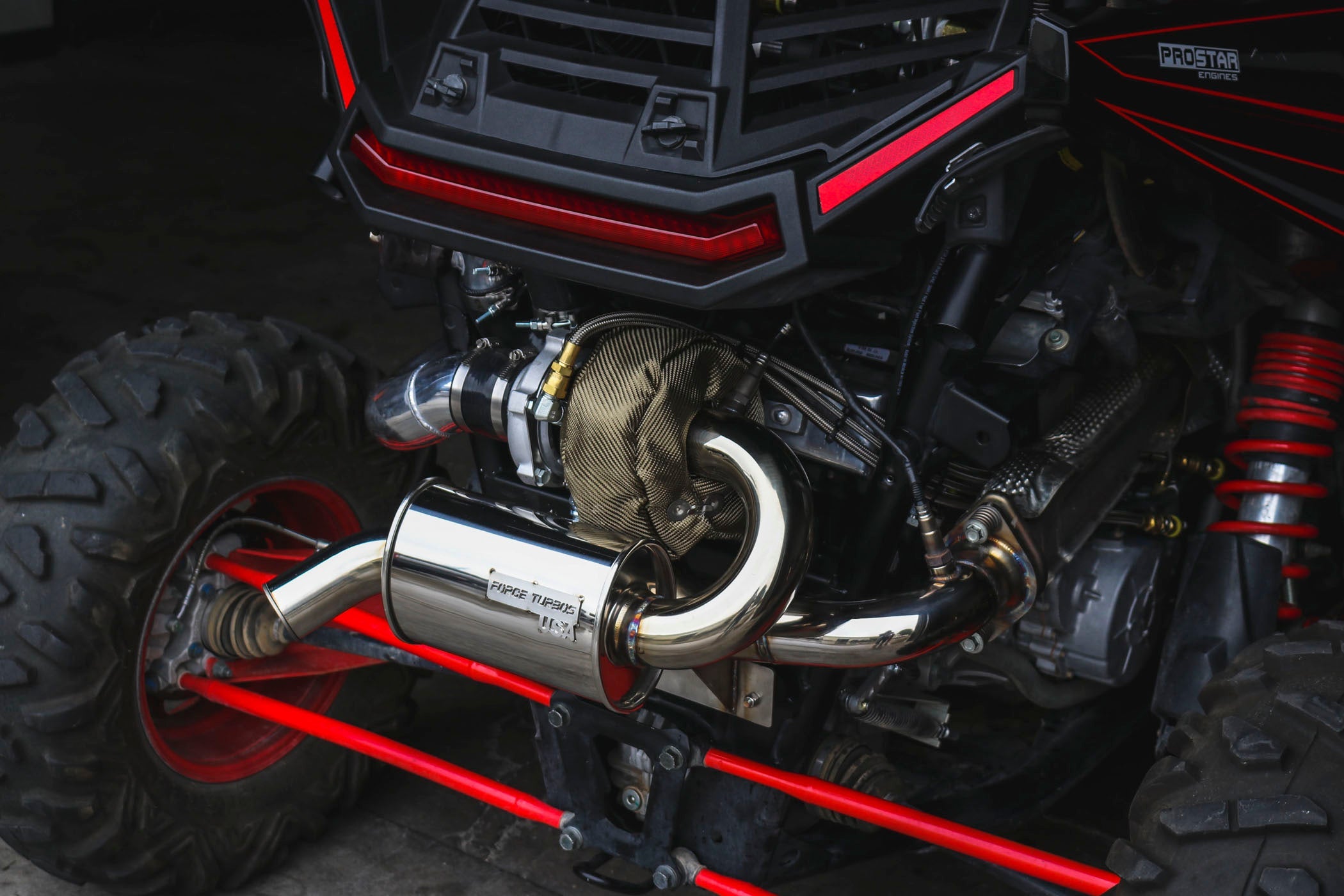 Polaris RZR RS1 Turbo System