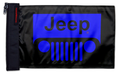 Jeep Grill 12"x18" Forever Wave Flag for Jeep Wrangler JK 2-Door 2007-2018