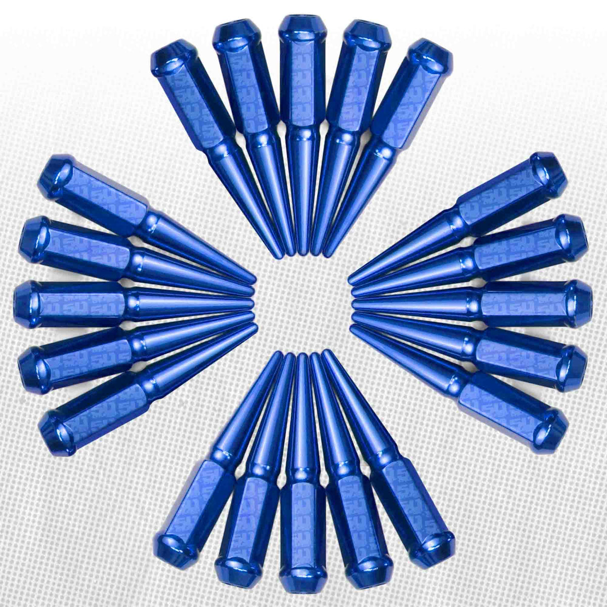 14x1.5mm Extended Spike Lug Nuts - 60 Degree Taper Seat