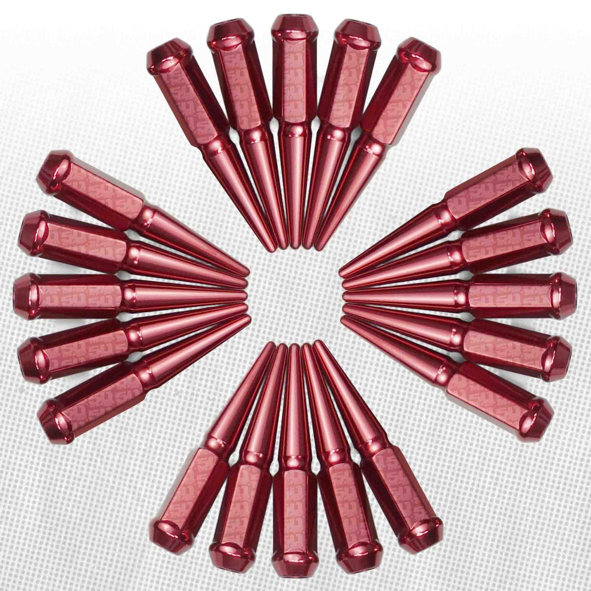 14x2.0mm Extended Spike Lug Nuts - 60 Degree Taper Seat