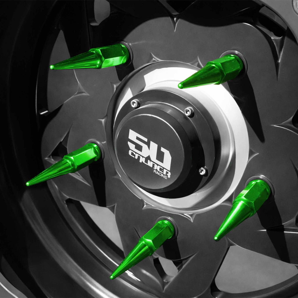 14x2.0mm Extended Spike Lug Nuts - 60 Degree Taper Seat