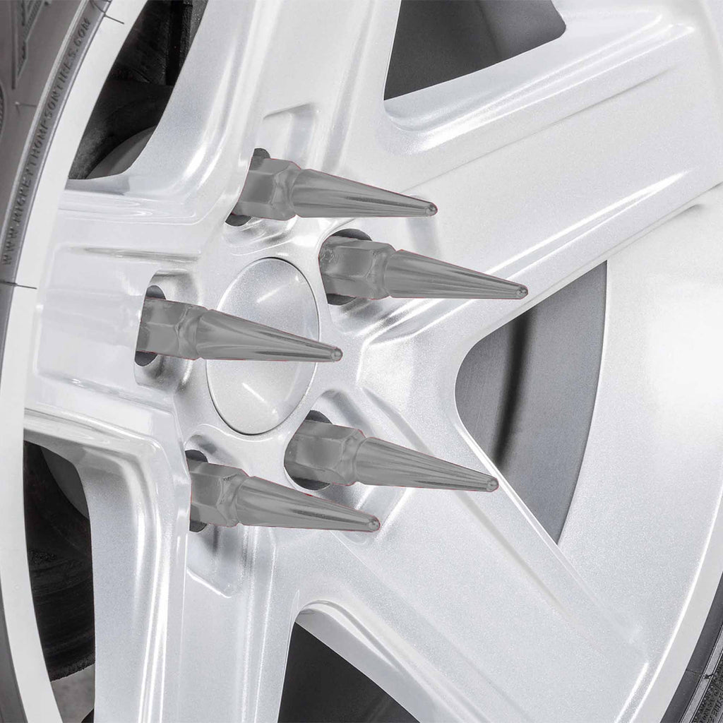 12x1.25mm Extended Spike Lug Nuts - 60 Degree Taper Seat