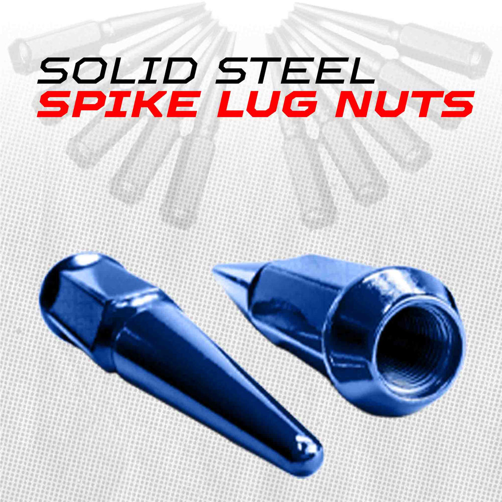 14x1.5mm Extended Spike Lug Nuts - 60 Degree Taper Seat
