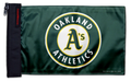 Oakland A's 11"x17" Forever Wave Flag for Jeep Wrangler JK 2-Door 2007-2018