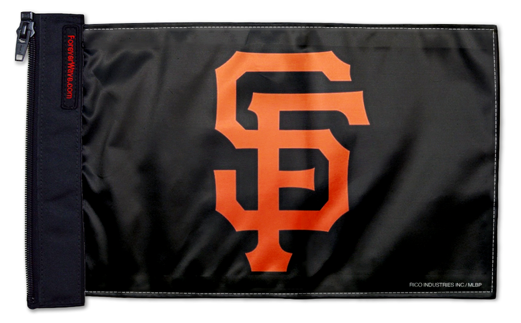 San Francisco Giants 11"x17" Forever Wave Flag for Jeep Wrangler YJ 1986-1995