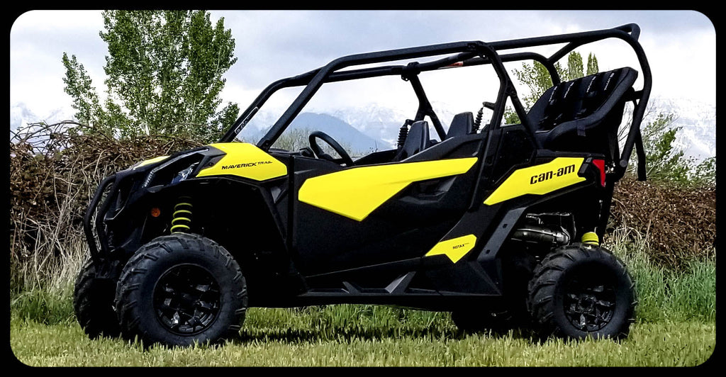 Maverick Trail Backseat and Roll Cage kits (2018+)
