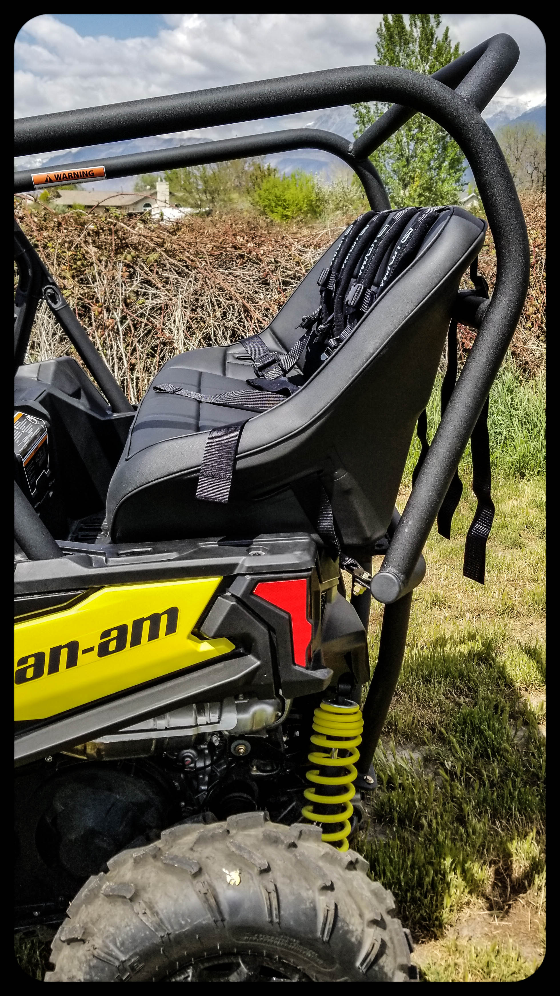 Maverick Sport Backseat and Roll Cage kits (2018-2024)