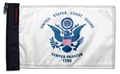 Coast Guard 12"x18" Forever Wave Flag for Bronco