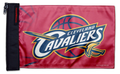 Cleveland Cavaliers 11"x17" Forever Wave Flag for Jeep Wrangler JK 2-Door 2007-2018