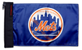 New York Mets 11"x17" Forever Wave Flag for Jeep Wrangler JK 2-Door 2007-2018